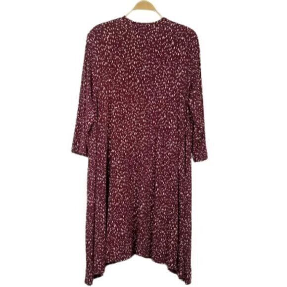 BOUTIQUE Polka Dot Printed Choker Neck Swing Dress - Picture 7 of 9